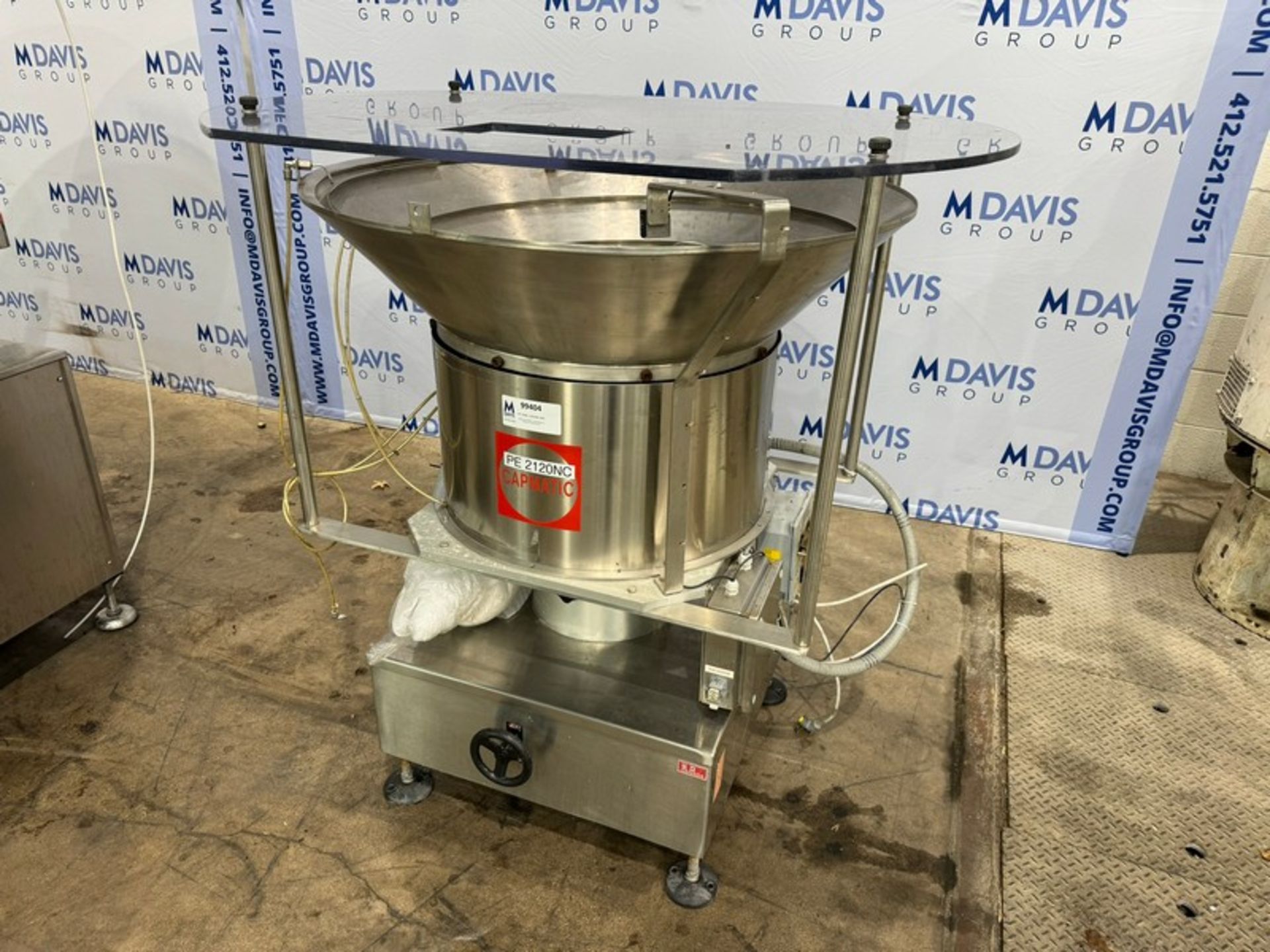 Capmatic S/S Vibratory Hopper, Mounted on S/S Frame (INV#99404) (Located @ the MDG Auction