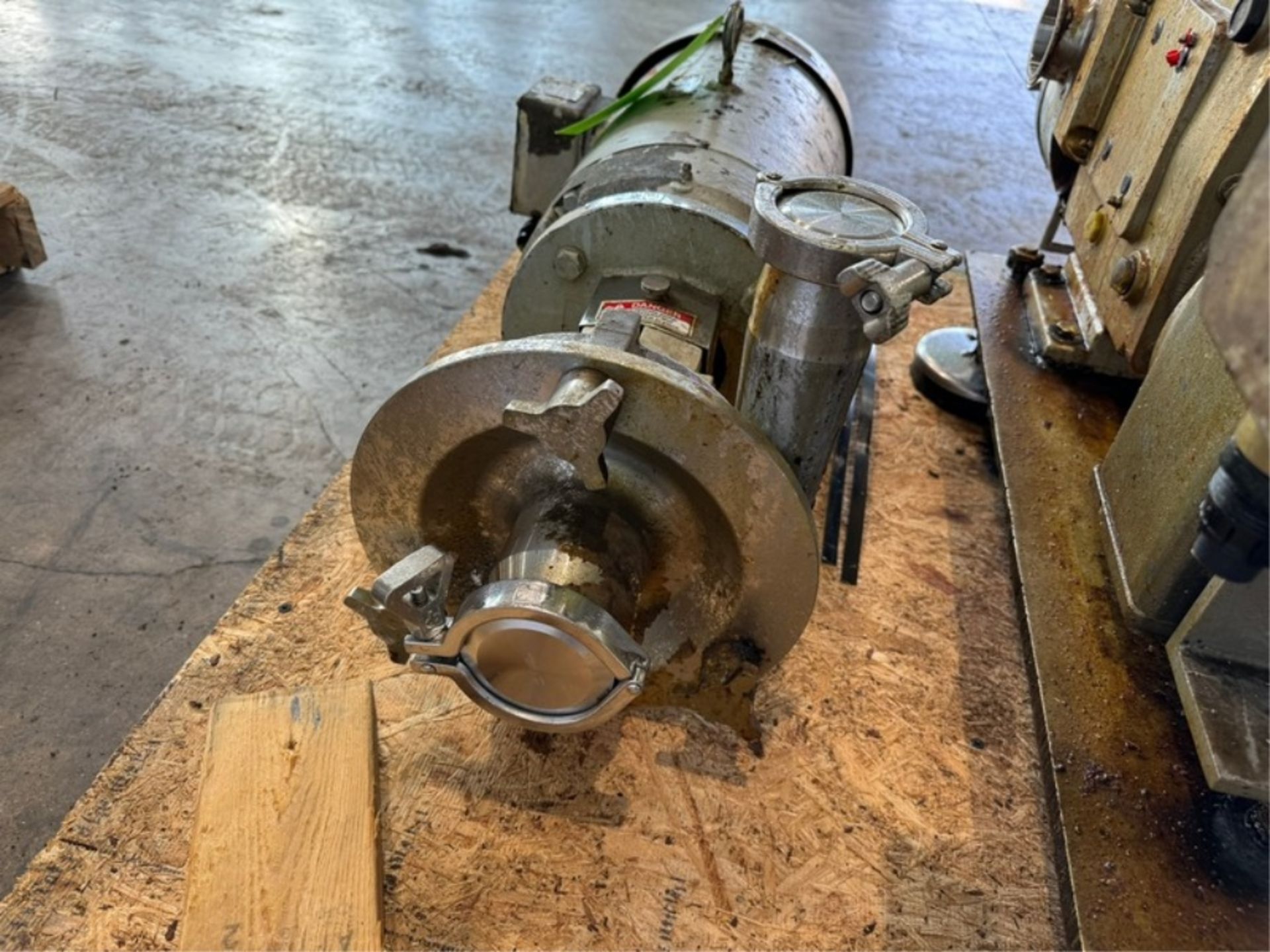 Fristam 15 hp Centrifugal Pump, M/N FPX3532-140, S/N FPX35320200975, with Aprox. 2-1/2" x 3" Clamp - Image 3 of 5