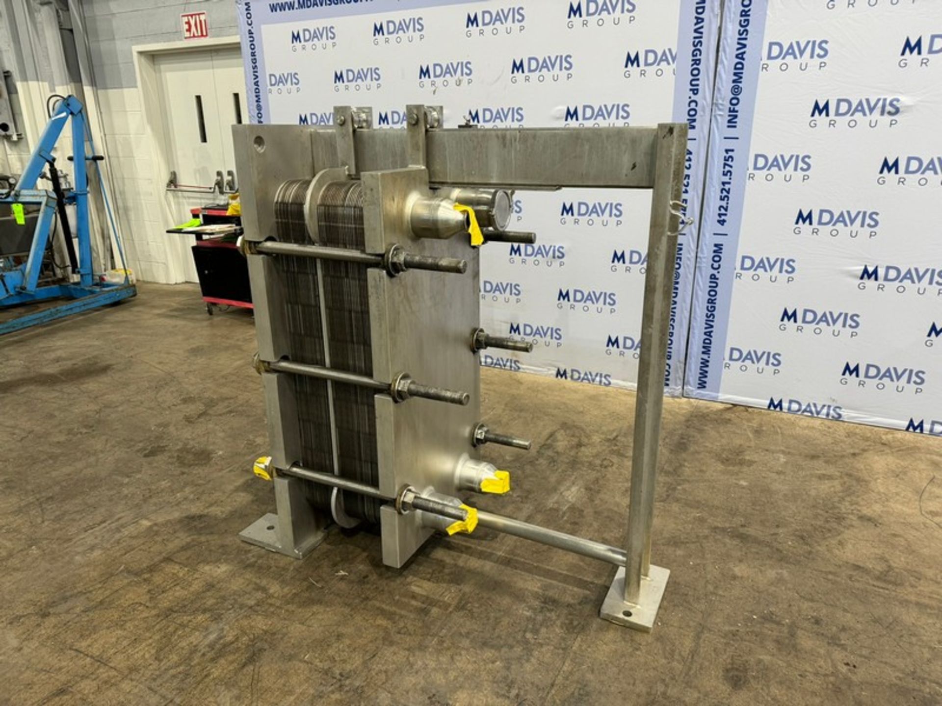 APV Crepaco Inc. 2-Section Plate Heat Exchanger, (INV#88406)(Located @ the MDG Auction Showroom 2. - Image 2 of 7