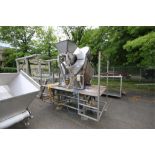 HMI S/S Spin Dryer, M/N AB-100 SPINDRYER, S/N 17035-2, with Baldor 10 ho S/S Clad Motor, Mounted