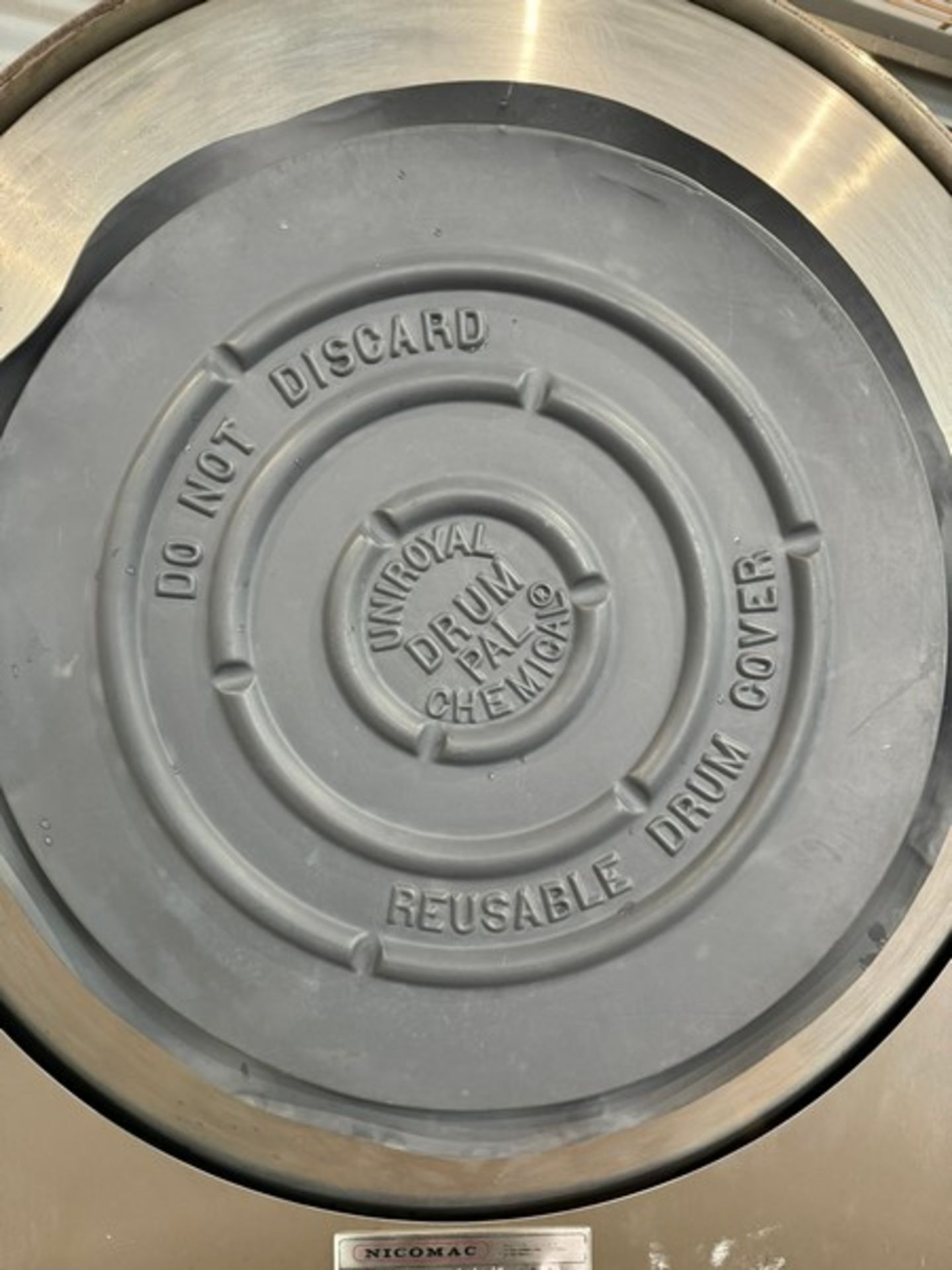 Nicomac S/S Coating Pan, M/N NICOMATIC PAN, S/N 7957/10/91/7, Size or Type: CVN 350, Design Data: - Image 10 of 10