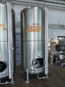 Liquid Assets Brewing Systems 24 BBL Vertical Single Wall S/S Brew Tank, with Bottom Man Door,