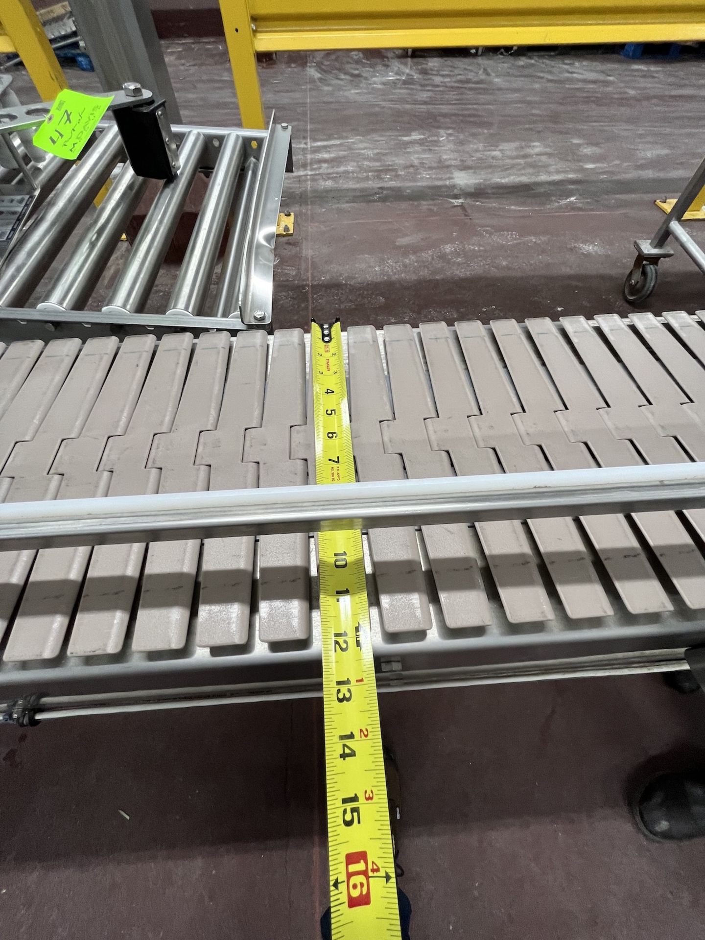 BOSTON CONVEYOR AND AUTOMATION CORP APPROX. 360 IN. L X 12 IN. W PRODUCT CONVEYOR - Image 3 of 5