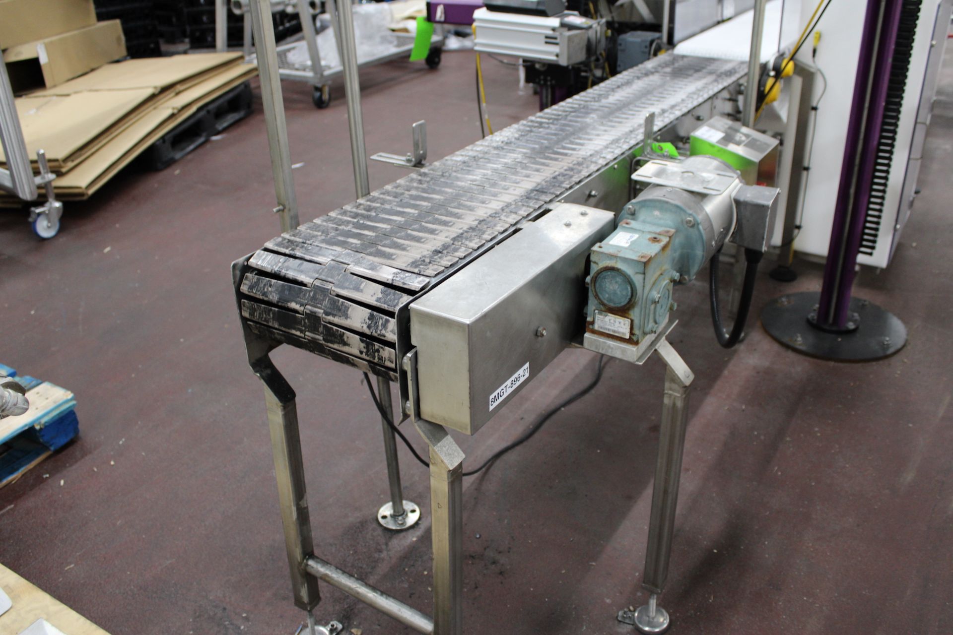 CASE CONVEYOR, APPROX. 70 IN. L X 12 IN. W - Image 4 of 5