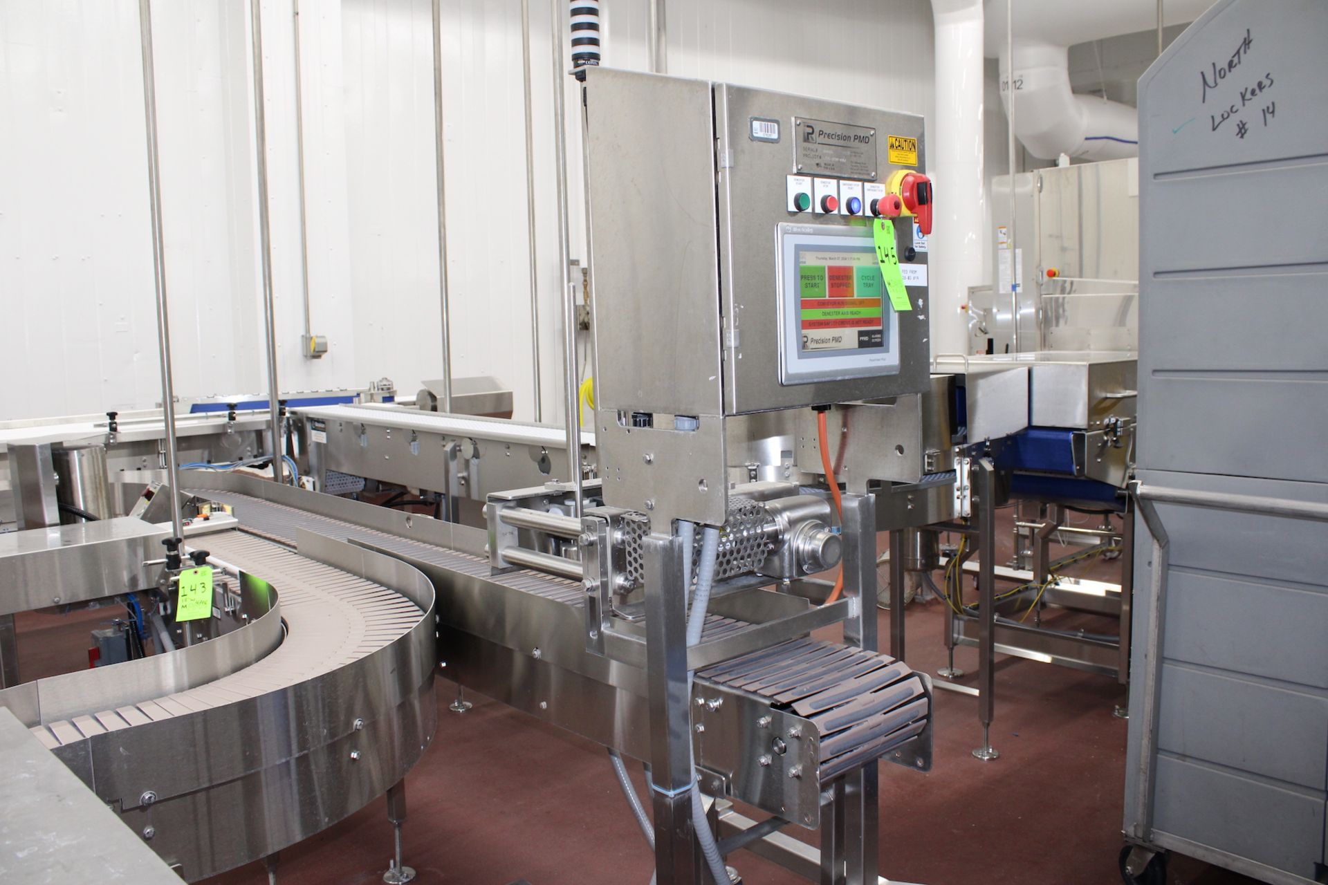 PRECISION PMD TRAY DENESTER / DROPPER, S/N 200554 (RIGGING, LOADING AND ...