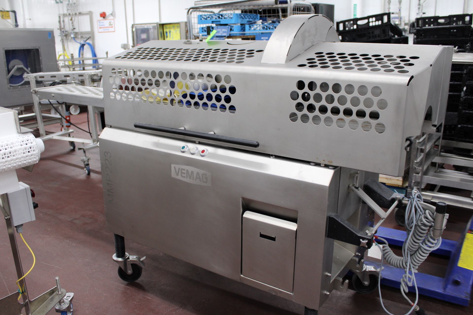 2018 VEMAG MINCED MEAT PORTIONER, MODEL MMP223, NO.