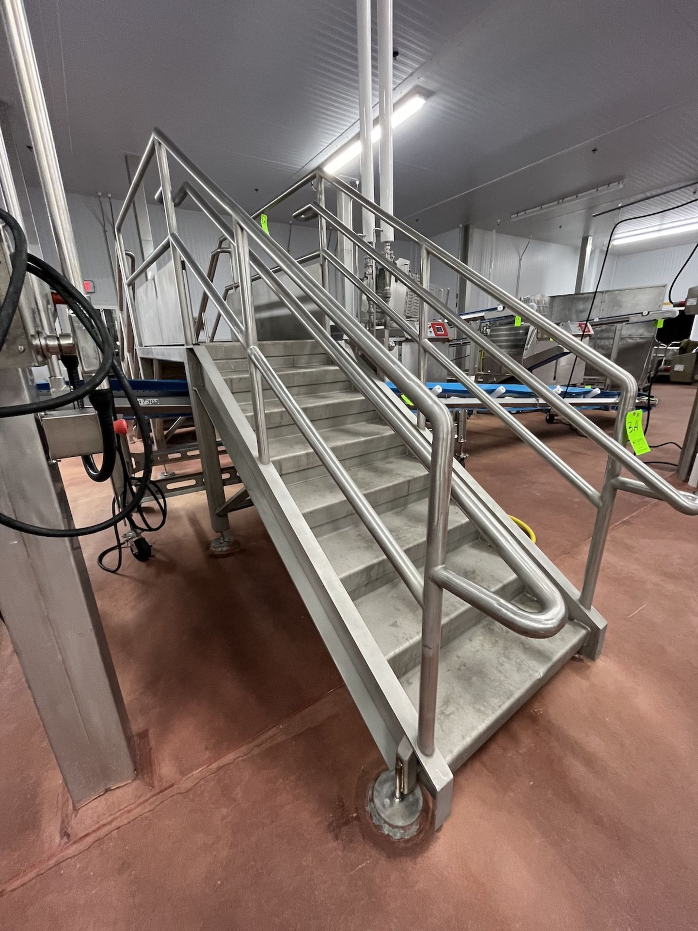 S/S CONVEYOR CROSSOVER PLATFORM, APPROX. 250 IN. L - Image 3 of 12