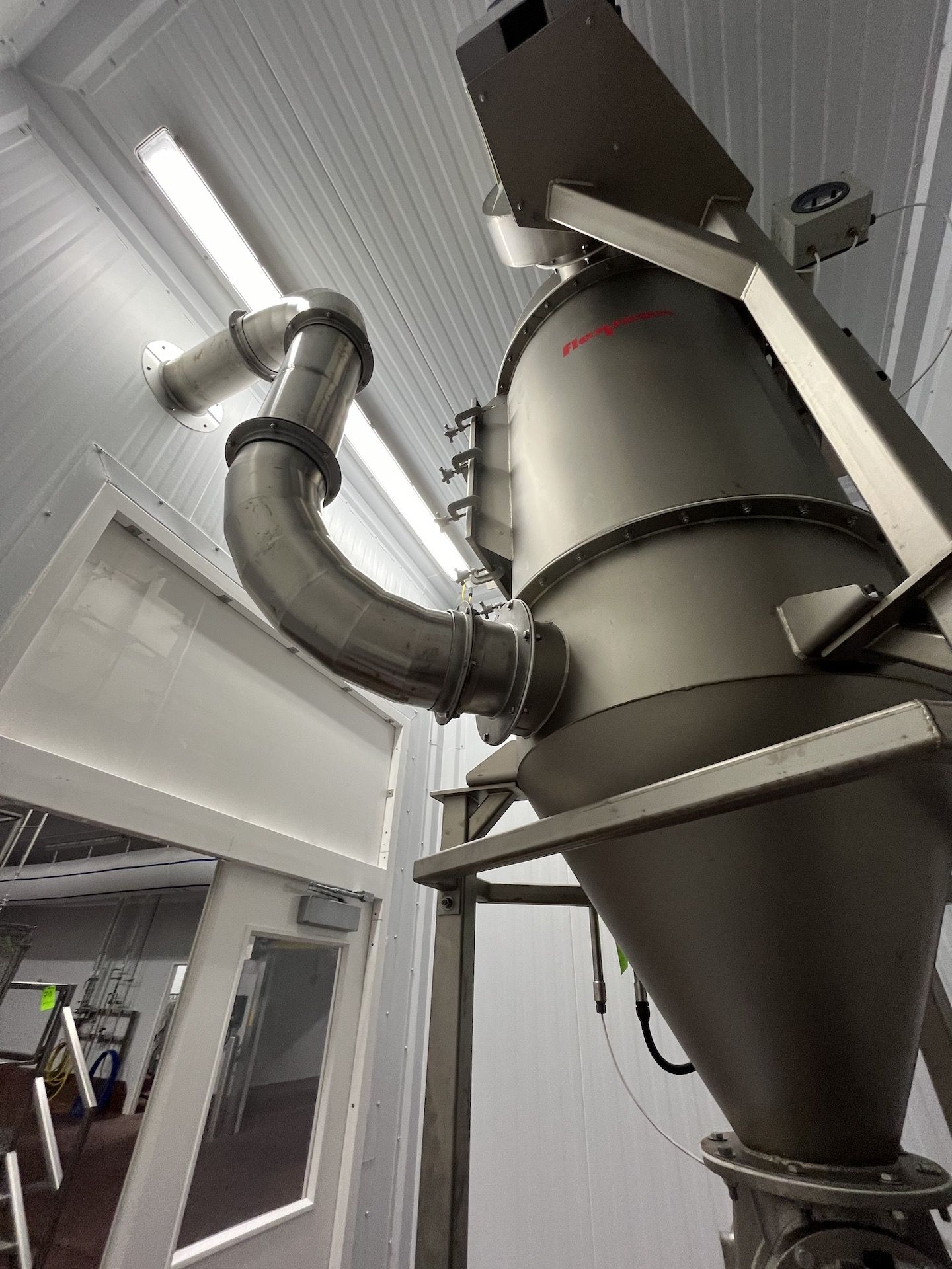 S/S DUST COLLECTOR WITH ROTARY AIRLOCK VALVE, - Image 21 of 24