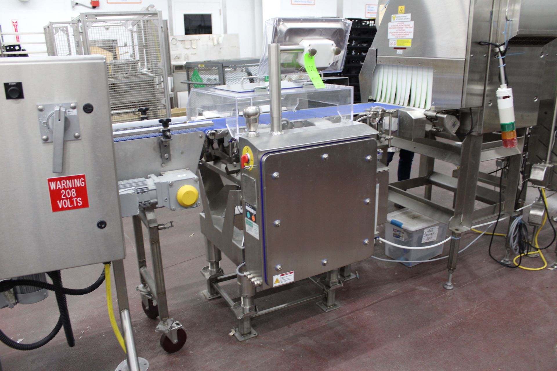 2022 WIPOTEC CHECKWEIGHER, MODEL 71201451, TYPE HC-M, S/N 1201451, WITH PRODUCT REJECT STATION - Bild 6 aus 11