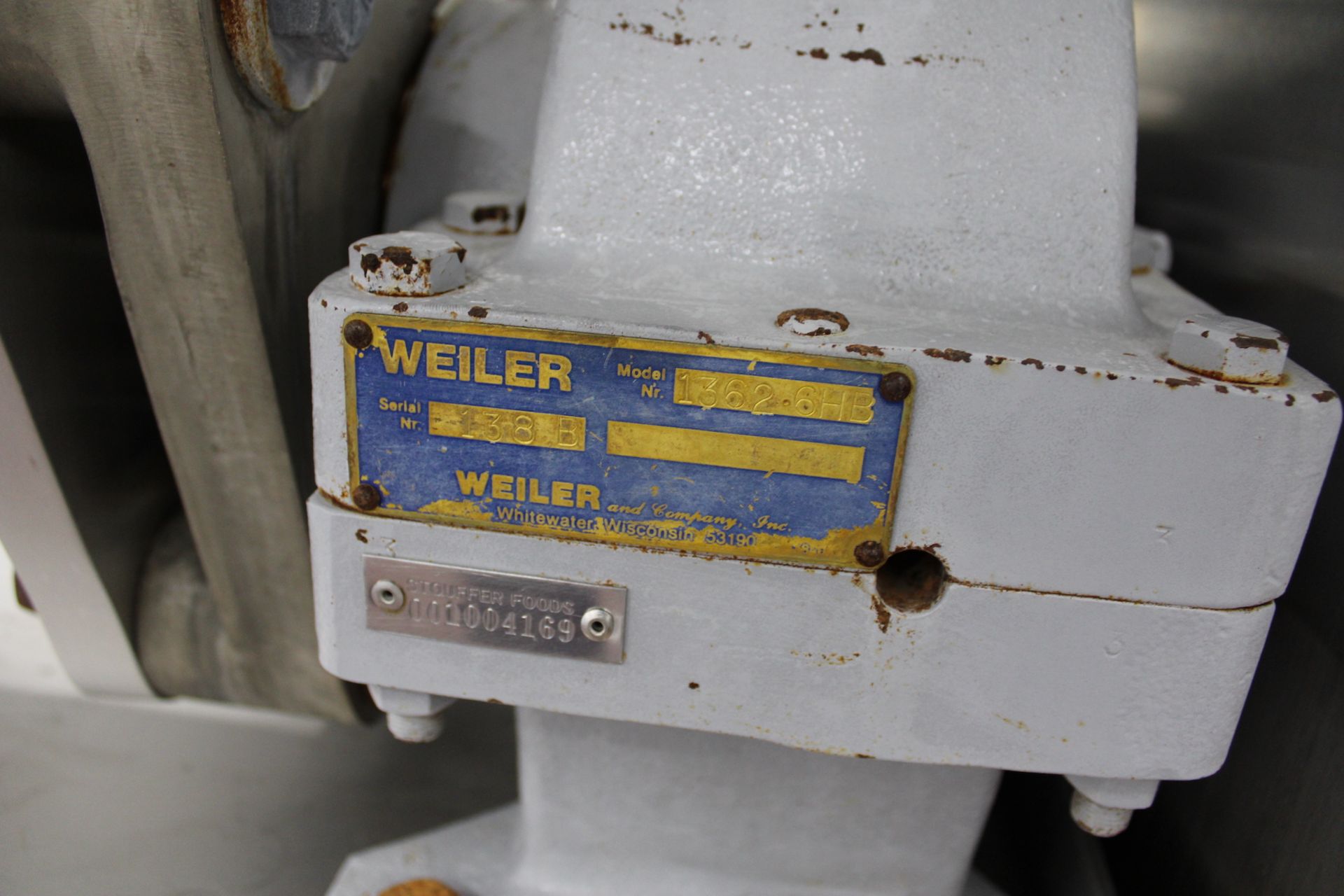 WEILER GRINDER, MODEL 6, S/N 87168 (NEW PARTS INSTALLED IN 2023) - Image 6 of 12