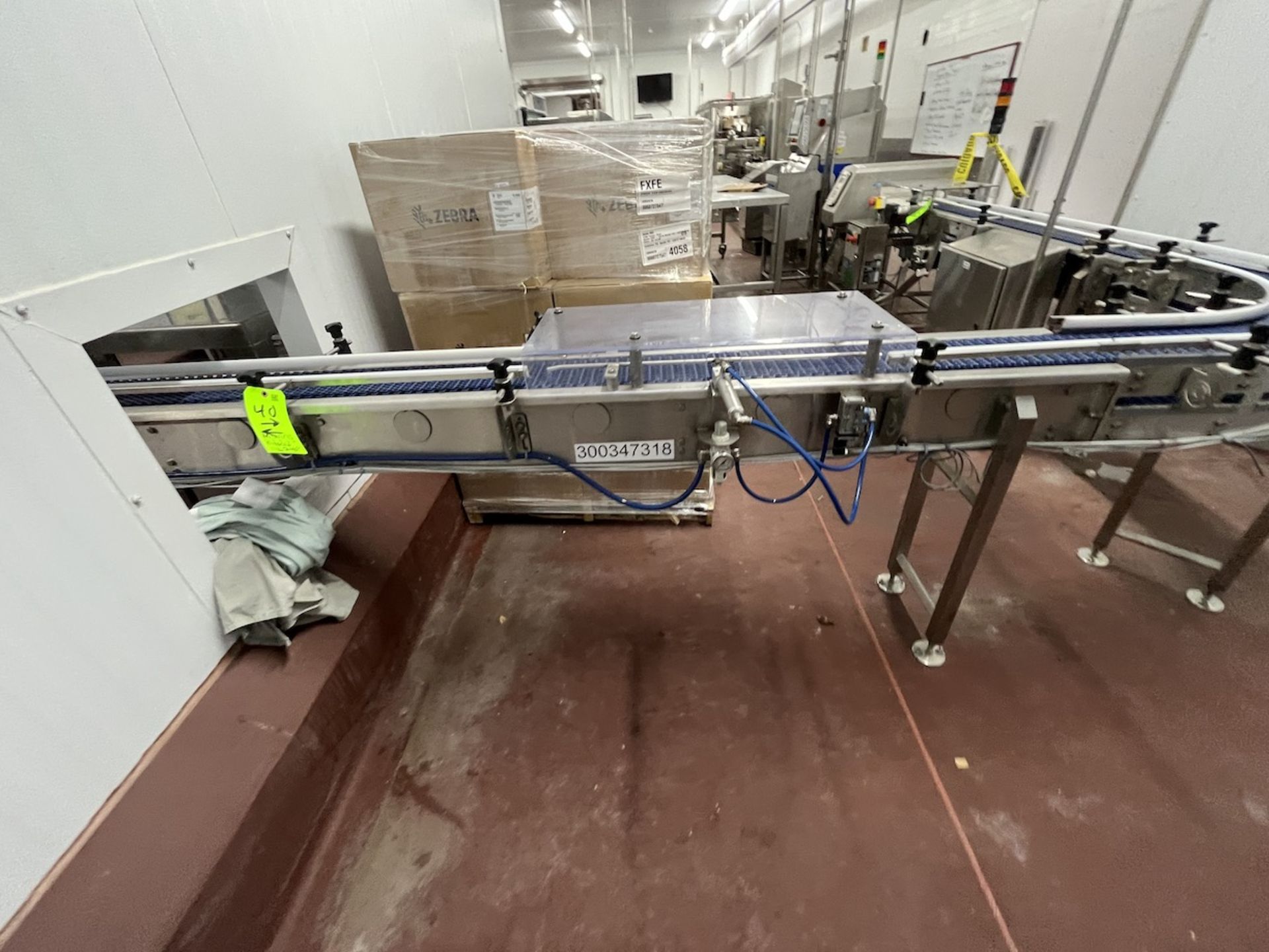 BOSTON CONVEYOR AND AUTOMATION CORP TRAY CONVEYOR, APPROX. 6 IN. W - Image 2 of 8