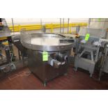 WIPOTEC 48 IN. S/S ROTARY ACCUMULATION TABLE,