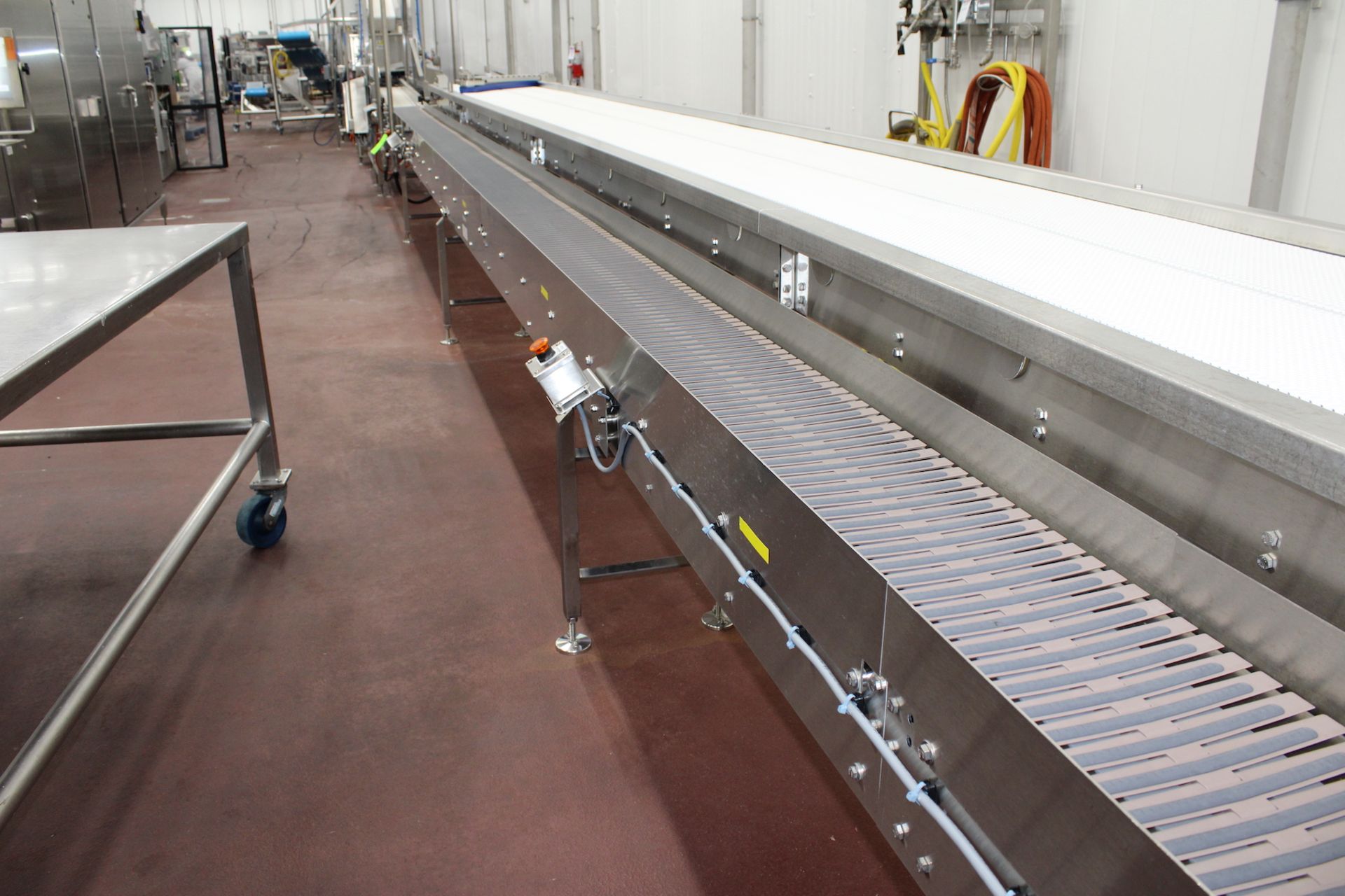 BOSTON CONVEYORS AND AUTOMATION CASE CONVEYOR, APPROX. 170 IN L X 13 IN. W BELT - Image 2 of 5