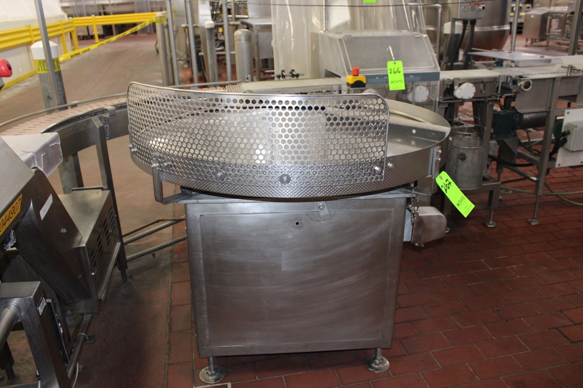 WIPOTEC 48 IN. S/S ROTARY ACCUMULATION TABLE, - Image 3 of 6