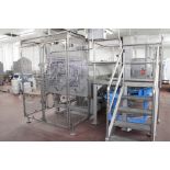 2015 BLENTECH JACKETED S/S DOUBLE RIBBON BLENDER, MODEL TP-24096-Z, S/N 2130007