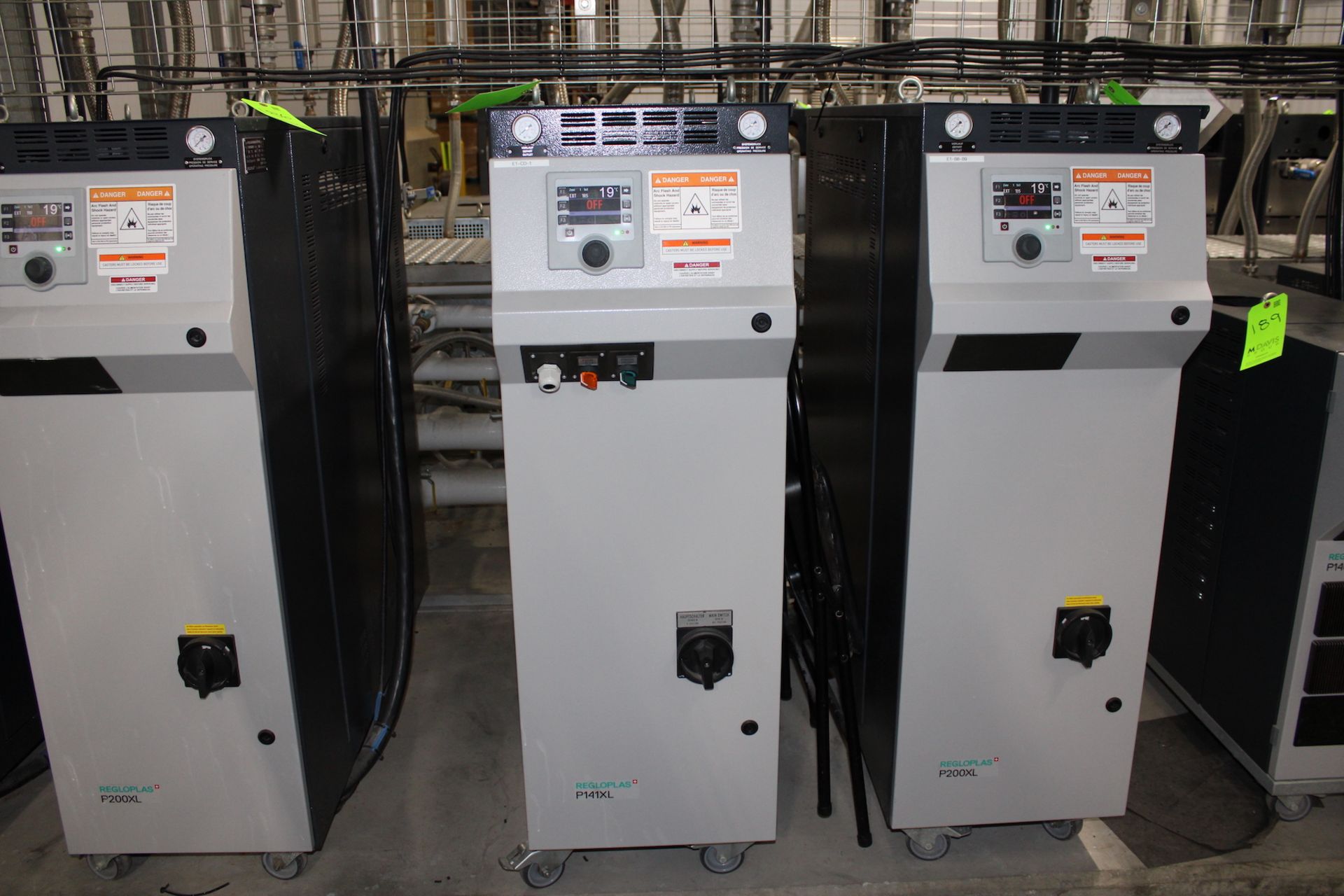 2020 REGLOPLAS P141XL, PRESSURIZED WATER CHILLER / WATER TEMP CONTROL UNIT, MODEL P141XL, TYPE