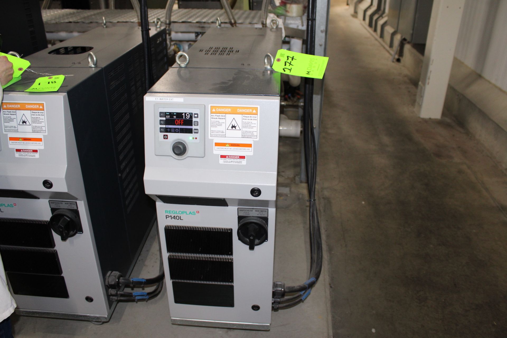 2020 REGLOPLAS P140L, PRESSURIZED WATER CHILLER / WATER TEMP CONTROL UNIT, UP TO 284 DEGREE F, MODEL