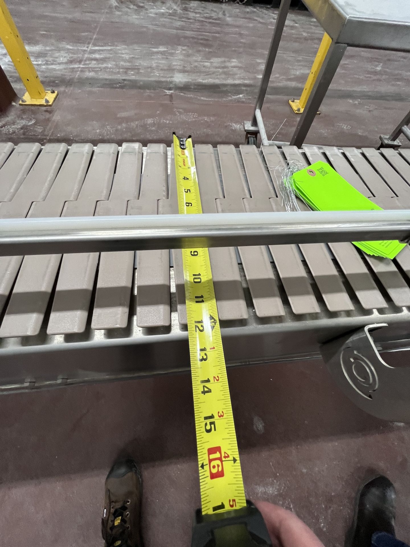 BOSTON CONVEYOR AND AUTOMATION CORP APPROX. 360 IN. L X 12 IN. W PRODUCT CONVEYOR - Image 2 of 5