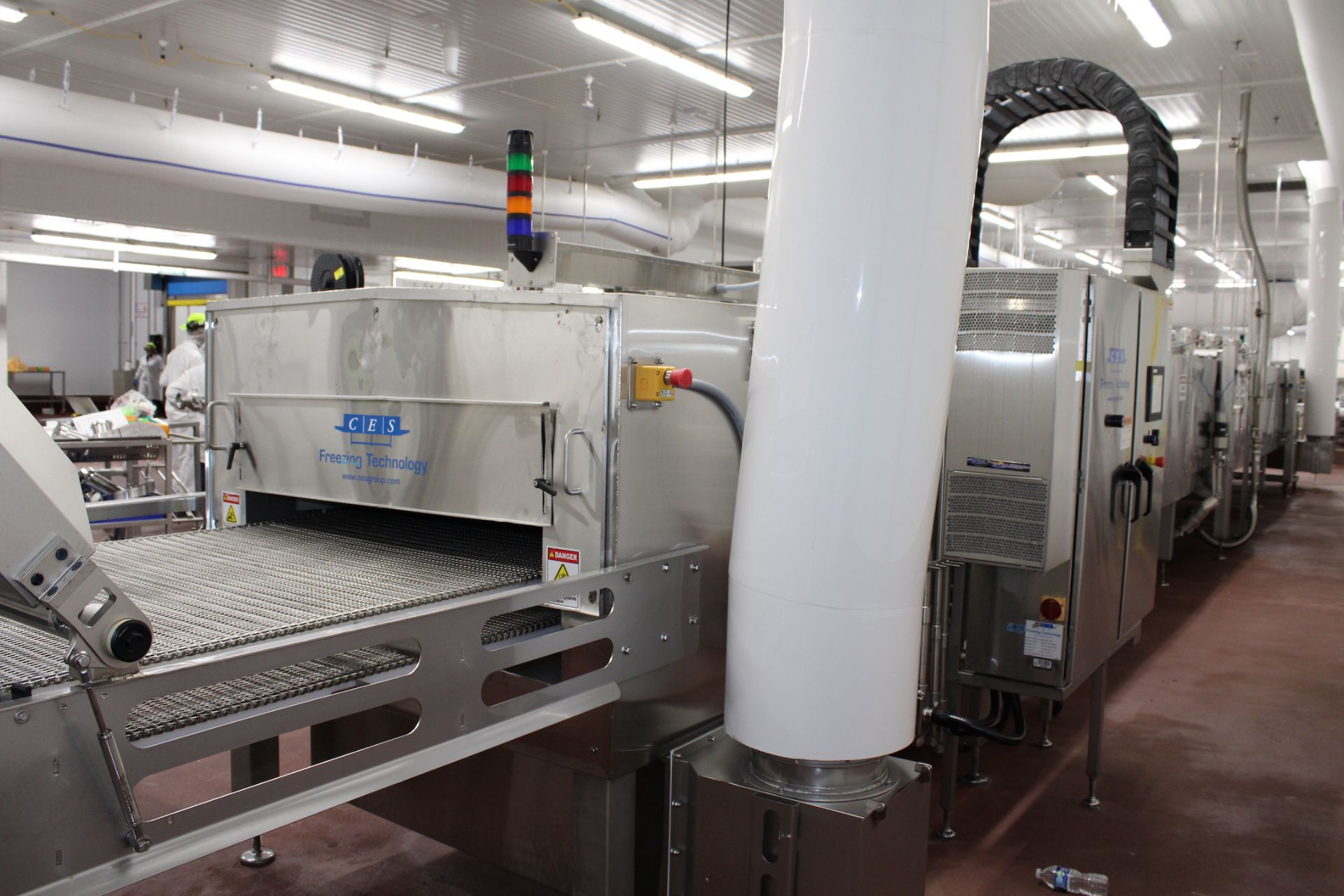 2019 CES NITROGEN FREEZING TUNNEL, MODEL CES-LT-LIN-50FTX38IN-HOTL, S/N 99354 - Image 11 of 18