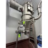 S/S DUST COLLECTOR WITH ROTARY AIRLOCK VALVE,