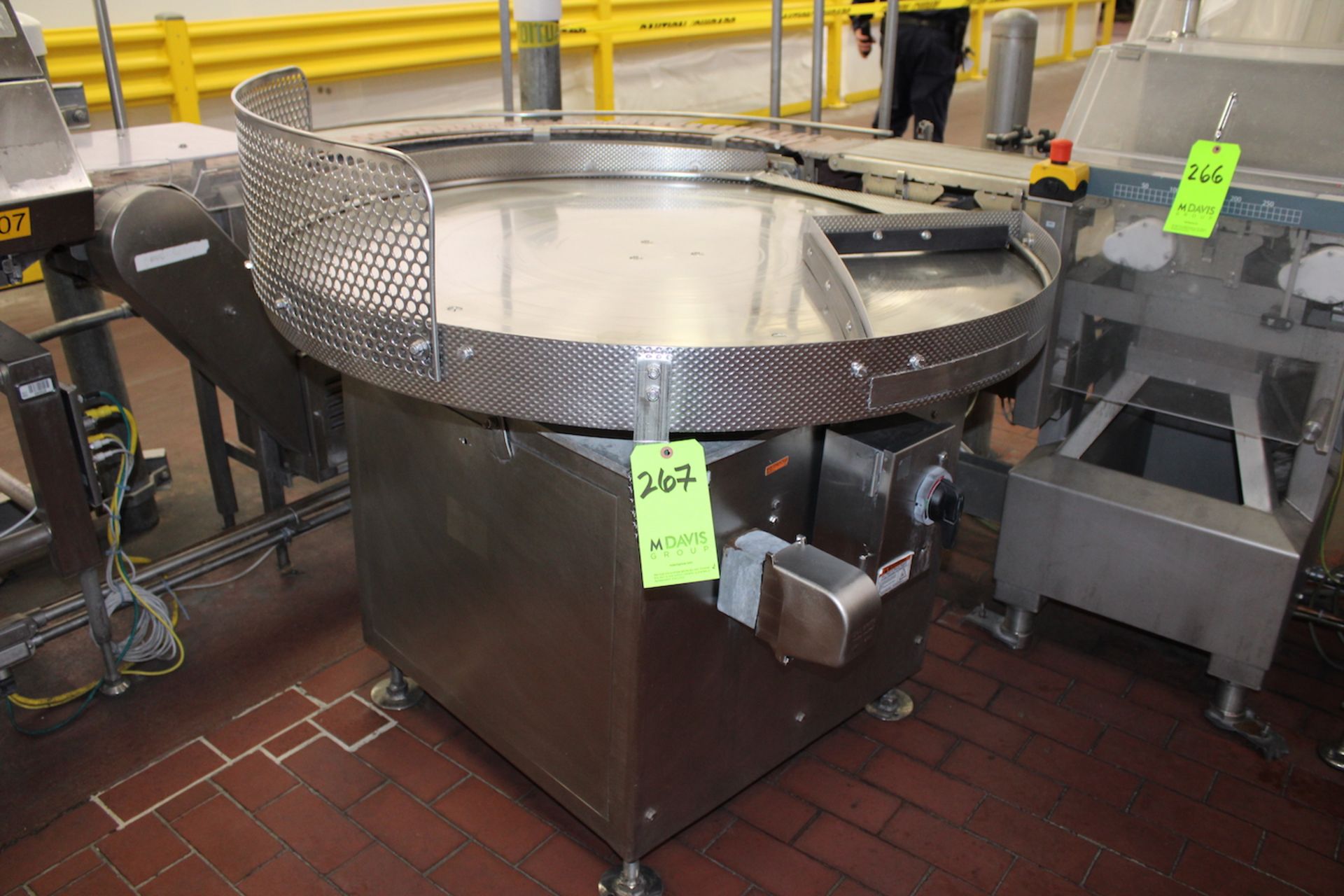 WIPOTEC 48 IN. S/S ROTARY ACCUMULATION TABLE, - Image 6 of 6