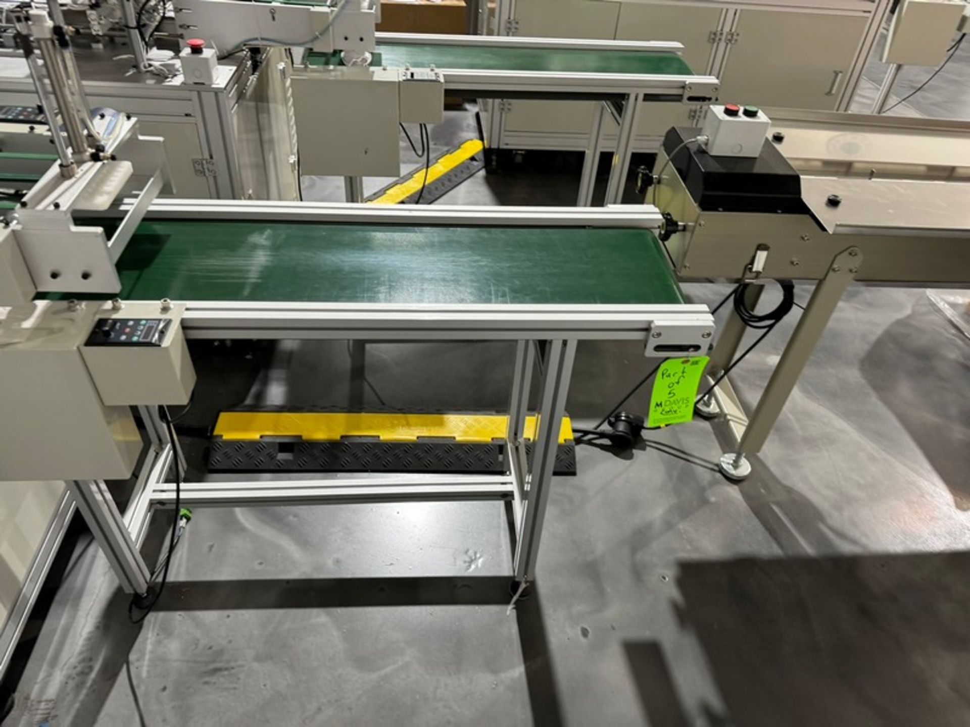 2022 KYD Automatic Ear Loop Single Lane Assembly Line, with Straight Section of Outfeed Conveyor ( - Image 4 of 7