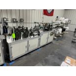 2022 KYD Automatic 4,000 Units Per Hour Mask Manufacturing Line, Includes Unwinding Station, Rolling