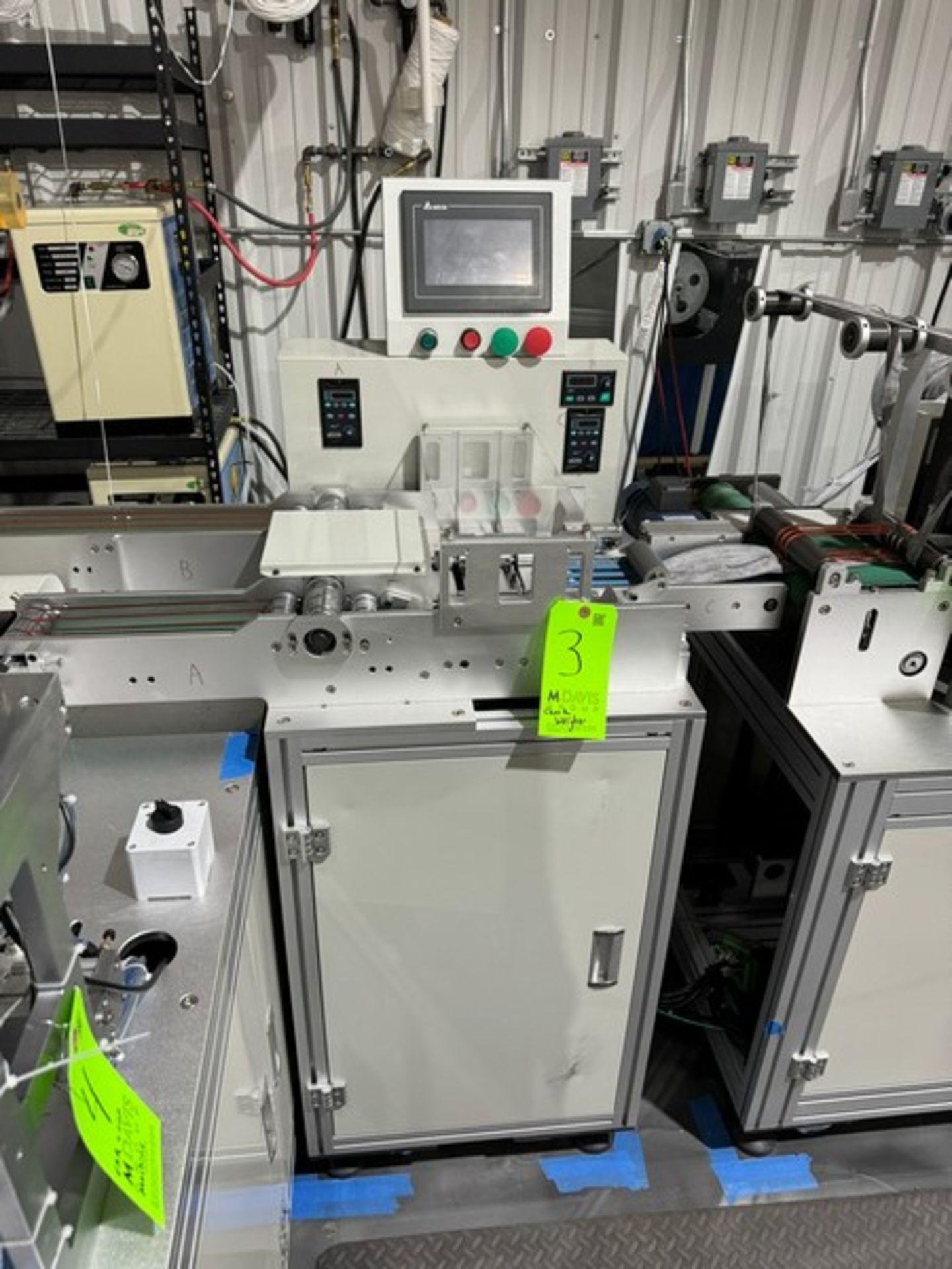 BULK BID: 2022 KYD Automatic 4,000 Units Per Hour Mask Manufacturing Line, Includes Lots 2-5 ( - Image 36 of 58