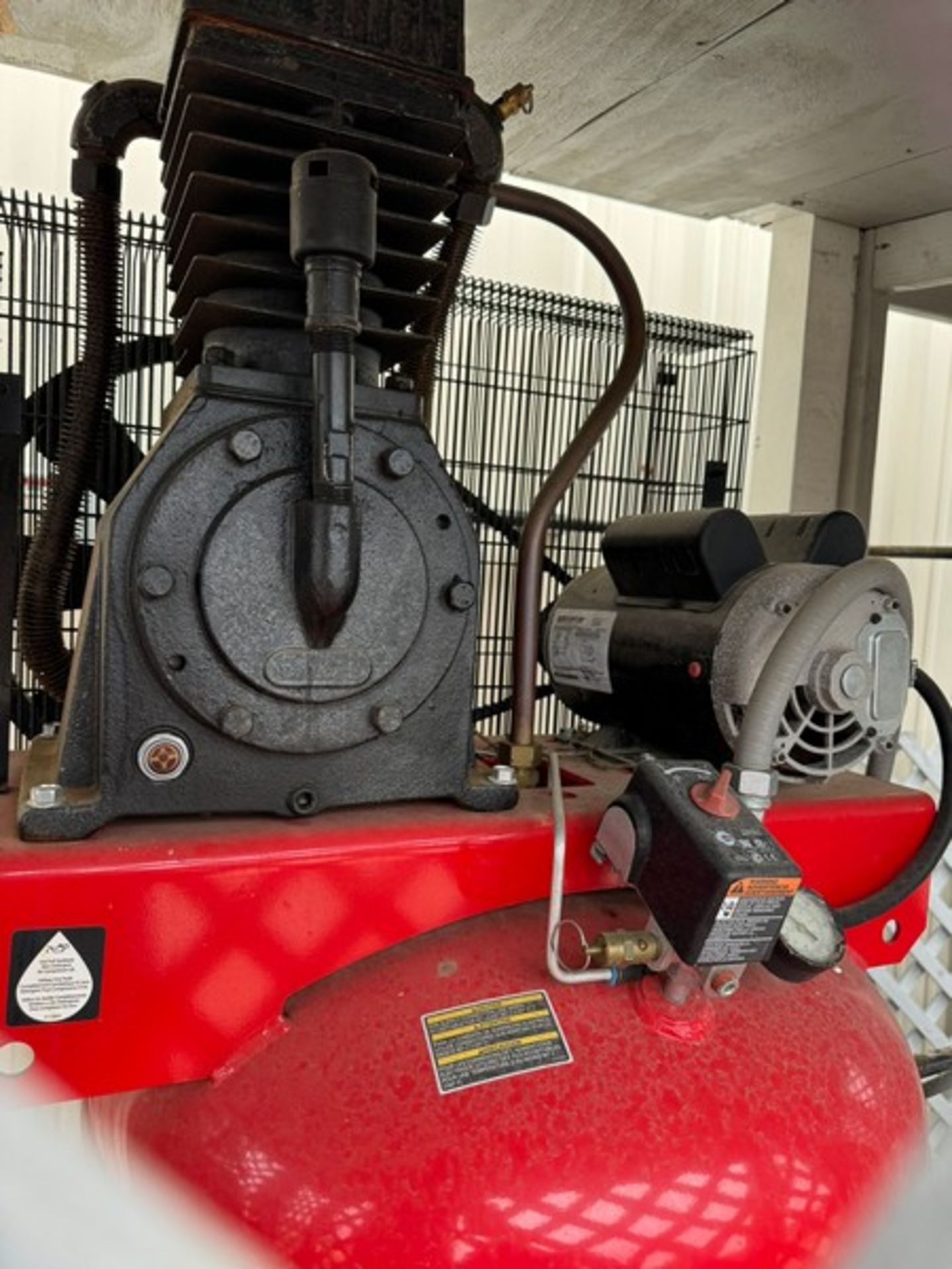 Craftsman Air Compressor, with 80 Gal. Vertical Air Receiving Tank, with Air Dryer (LOCATED MOUNT HO - Image 2 of 5