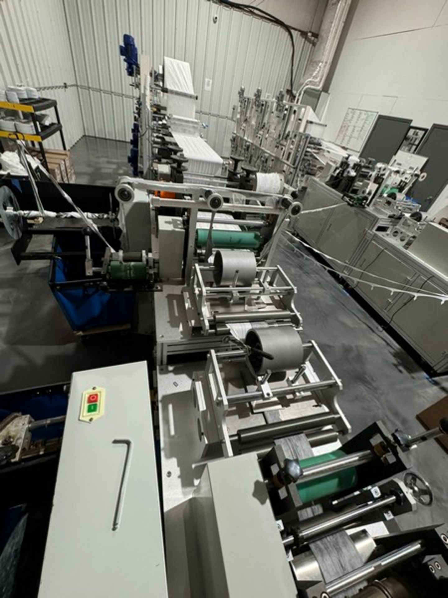 2022 KYD Automatic 4,000 Units Per Hour Mask Manufacturing Line, Includes Unwinding Station, Rolling - Image 12 of 14