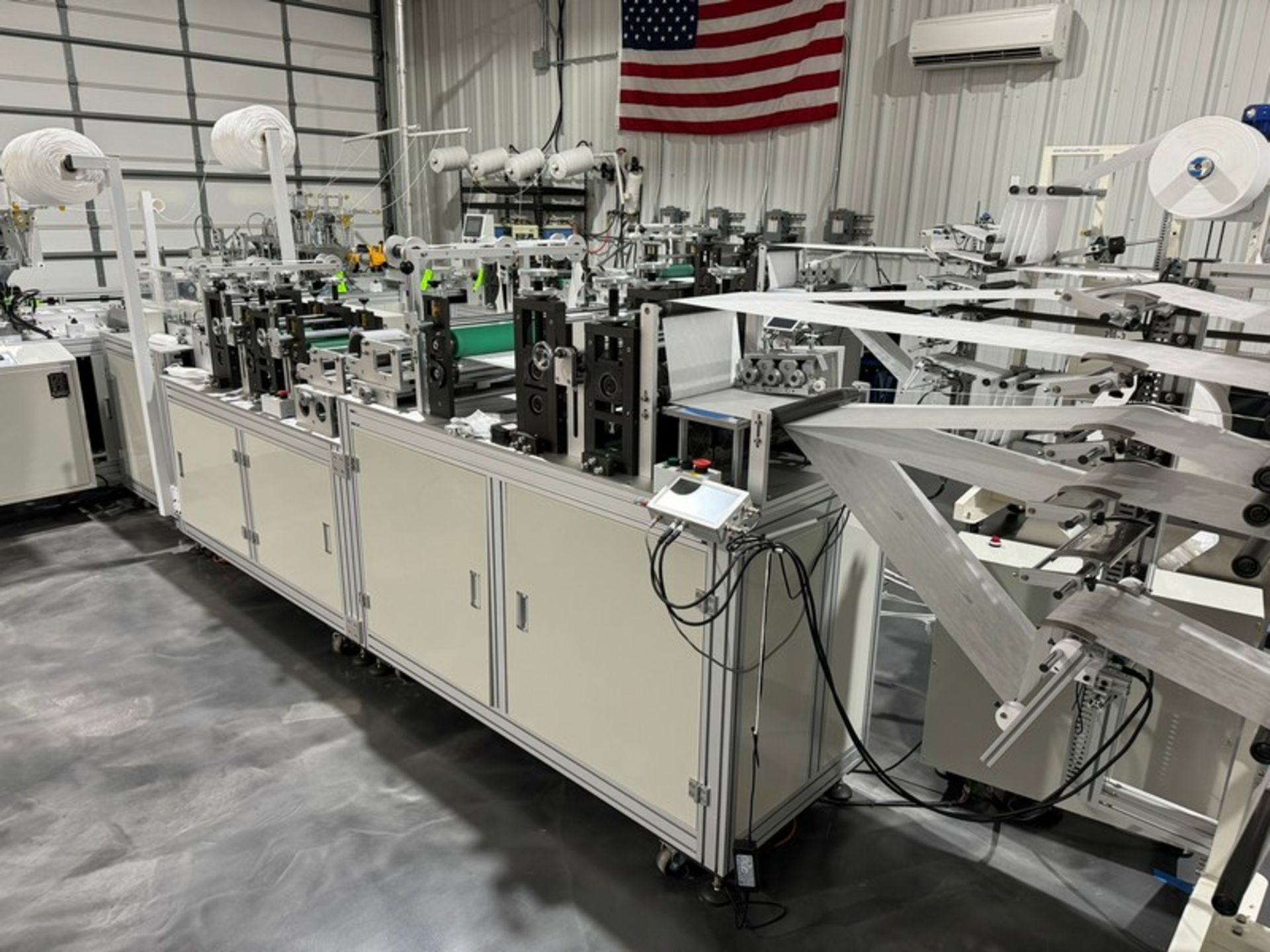 2022 KYD Automatic 6,000 Units Per Hour Mask Manufacturing Line, Includes Unwinding Station, Rolling - Bild 21 aus 30