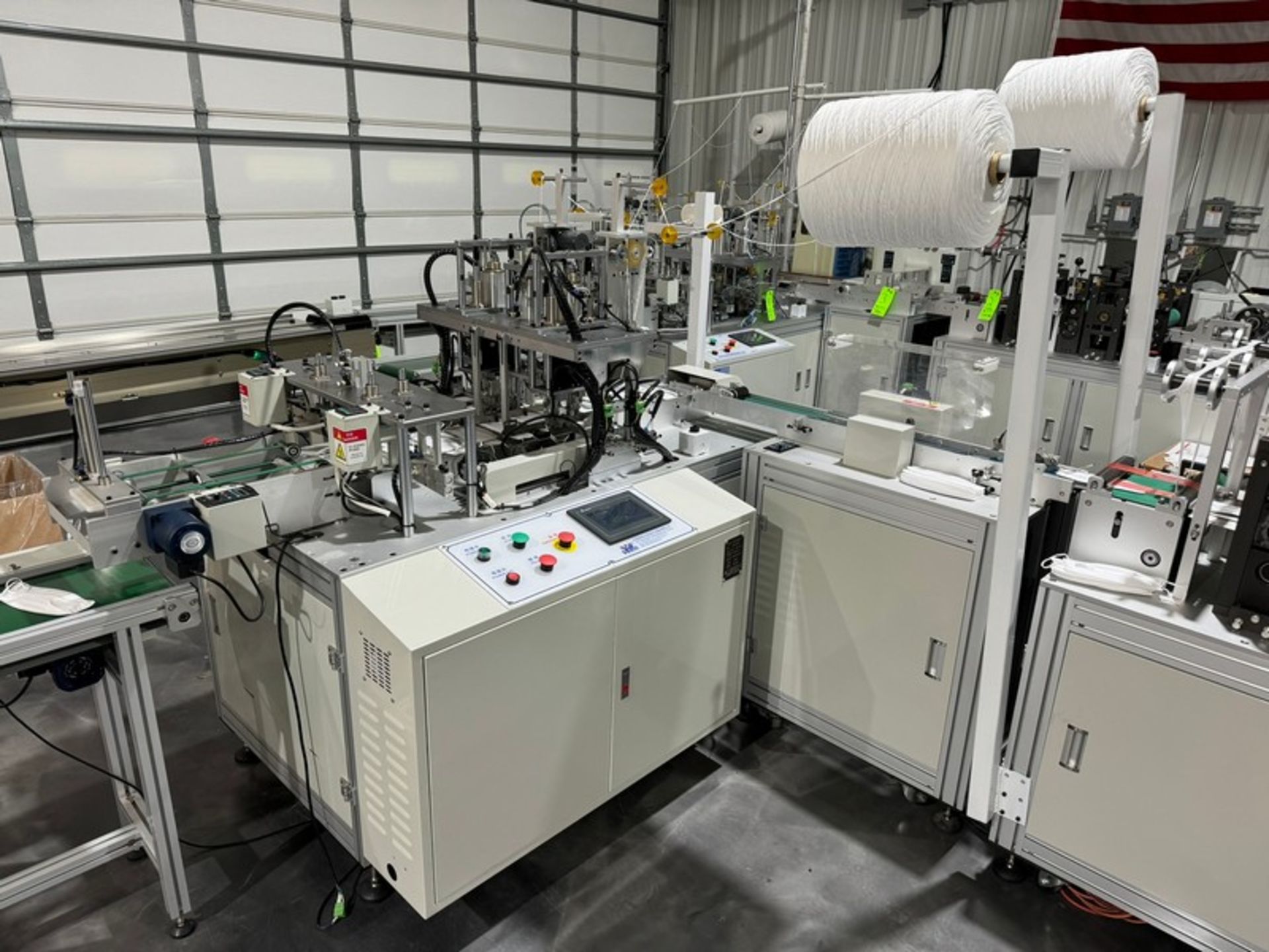 2022 KYD Automatic 6,000 Units Per Hour Mask Manufacturing Line, Includes Unwinding Station, Rolling - Bild 5 aus 30