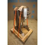 Hobart Dough Mixer, Model H-600-T, SN 11-038-978, 220 V 3 Phase, on Skid (INV#87225)(Located @ the