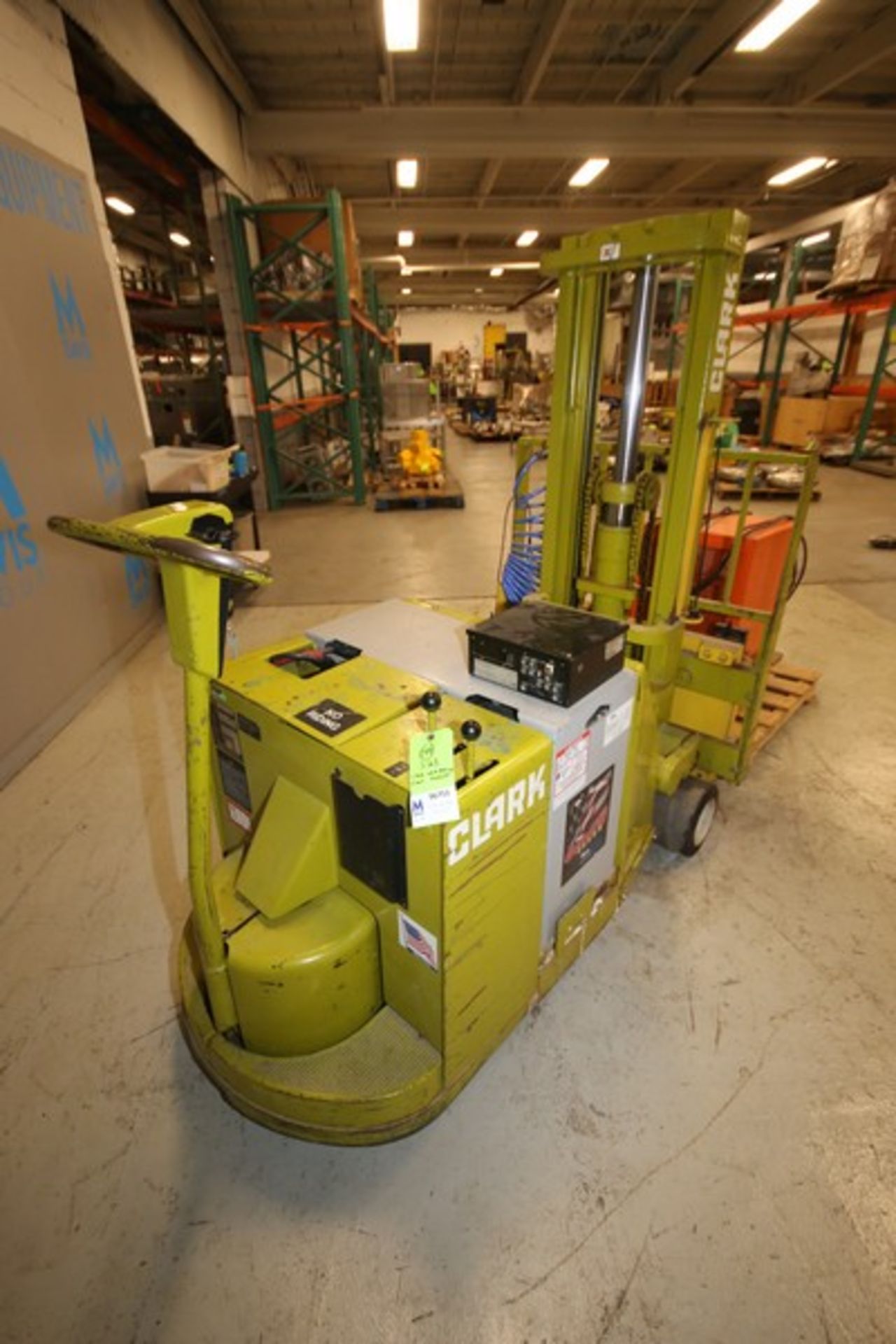 Clark 2,500 lbs. Capacity Walk Behind 24V Electric Forklift, Model St25B, SN ST24501894710FA, with - Image 2 of 8
