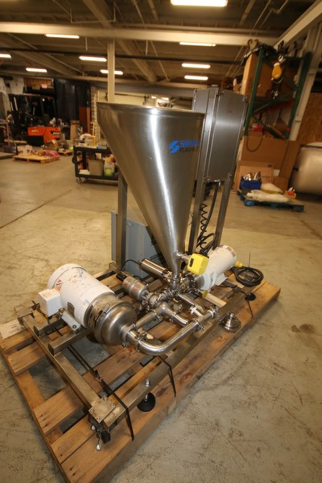 Silverson Flashblend Powder / Liquid Mixer Skid System, Model FLB 30S, SN FLB305 268, with High - Image 3 of 19