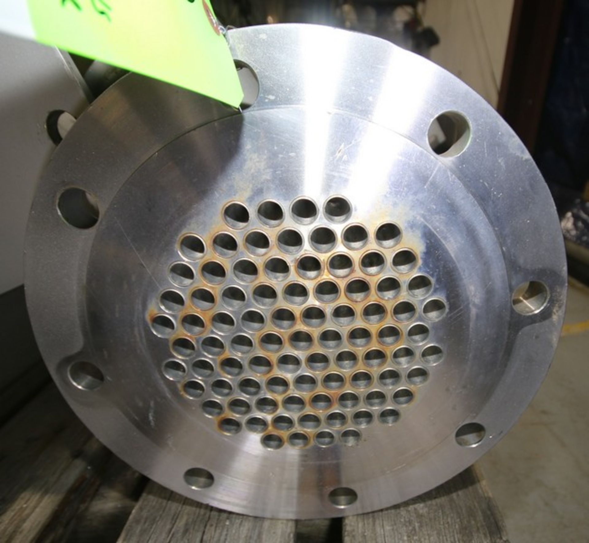 4' L x 9" W S/S Shell & Tube Heat Exchanger, SN 93Y10156-01, with 3/4" Flanged Connections (INV# - Bild 2 aus 6