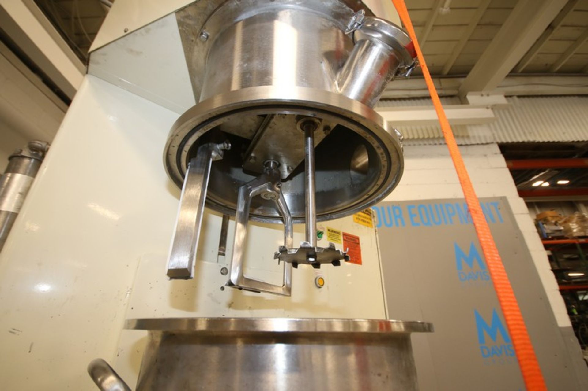 Ross Planetary Mixer, Model PDM-4, SN 104096, with Stirrer & Disperser, 14" W x 8" D S/S Mixing - Bild 3 aus 11