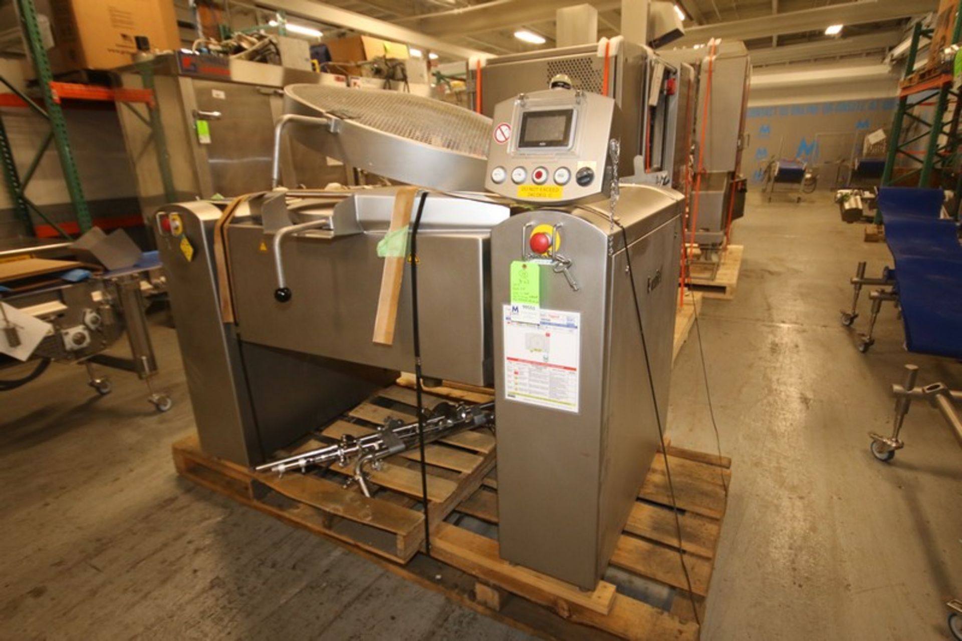 2013 Berief 150 Liter S/S Tilting Fryer Type Tiltable Frying Pan 150 Liter with Agitator, SN 08300.