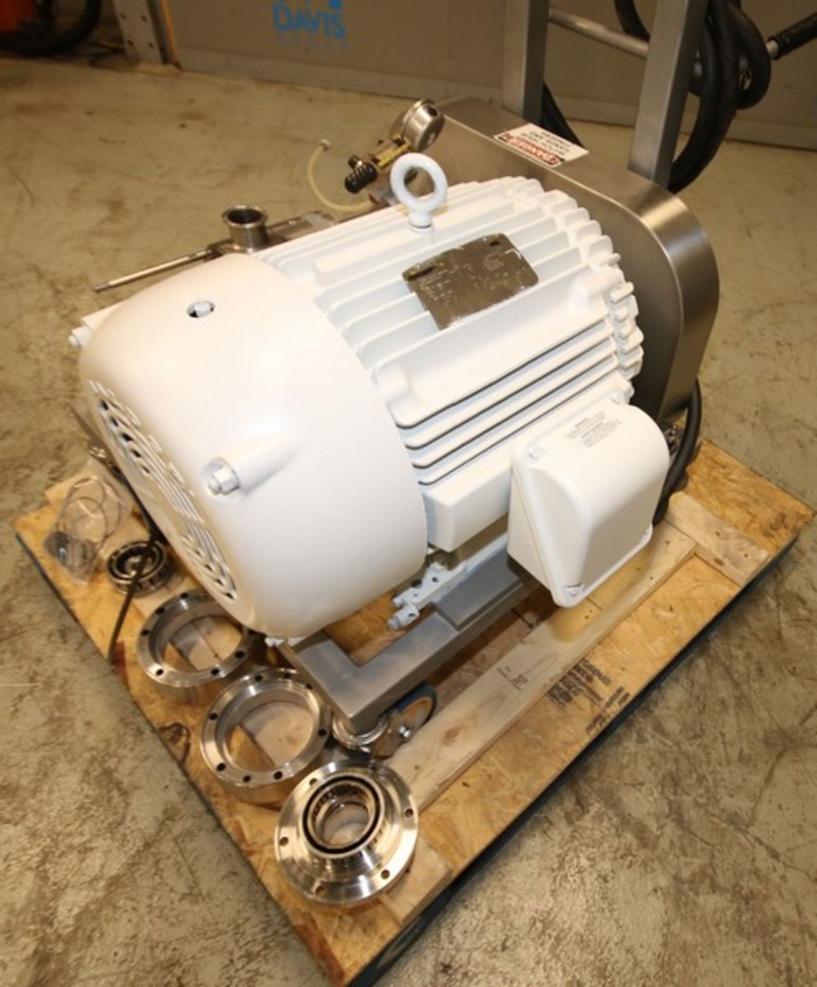 2020 Admix Boston S/S Shear Mill, Model QS-37-3, SN 66870-2, with 40 hp / 3545/5400 rpm Motor, 460 - Bild 8 aus 12