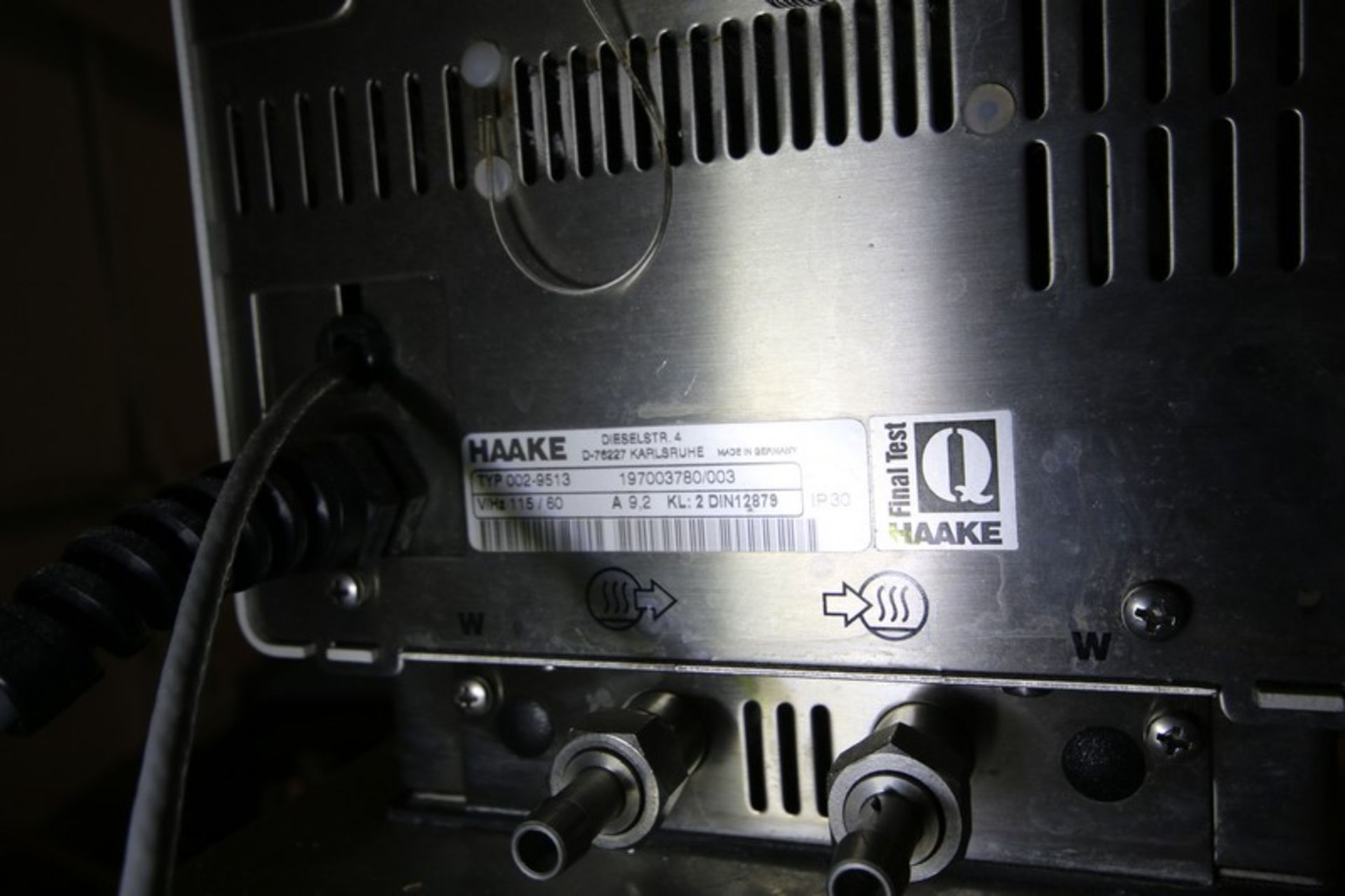 Haake F6 Circulator with C25 Circulating Water Bath, Type 002-9838, SN 197003780/003, 115V, with - Image 4 of 5