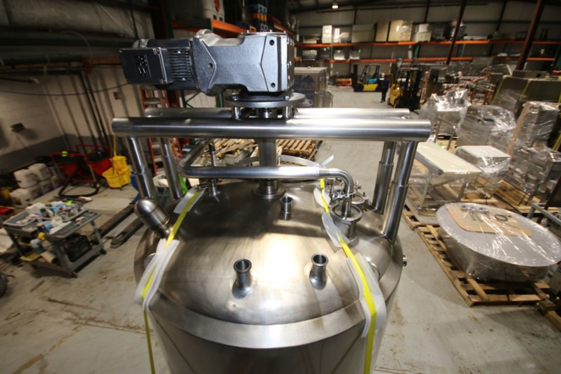 APV 400 Gallon Crepaco S/S Jacketed Dome Top Multiverter / Blender, SN K-2030, 316L Stainless, - Image 19 of 22