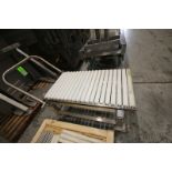 4' L x 26" W x 24" W H Portable S/S Cheese Block Conveyor, with Teflon Rollers, Includes Pallet of