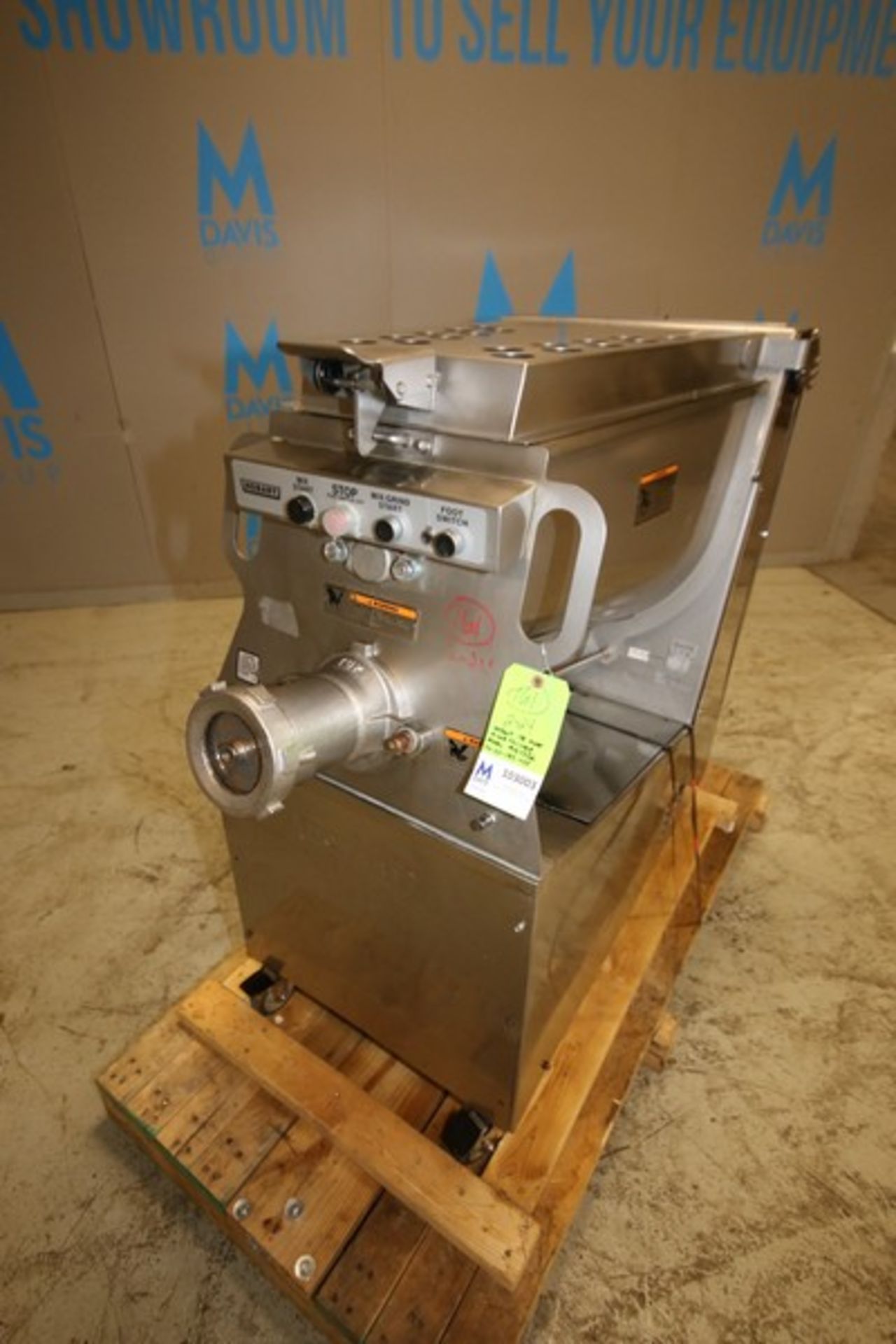 Hobart S/S 150 lb. Capacity Portable Meat Mixer / Grinder, Model MG1532, SN 27-1183-453, with - Image 2 of 8