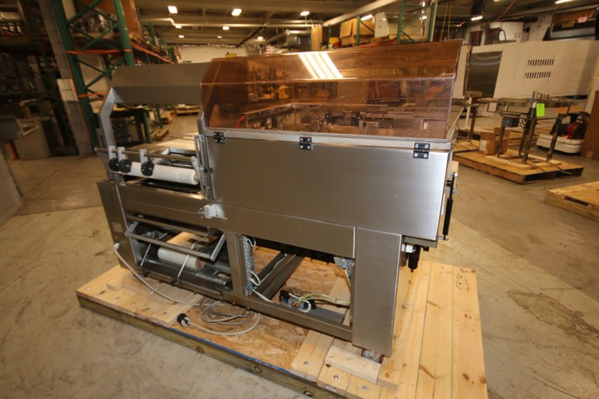 Minipack S/S Shrink Bundler / Overwrapper, Model Sealmatic 56T, SN 00517, with 14" W Conveyor, - Image 10 of 15