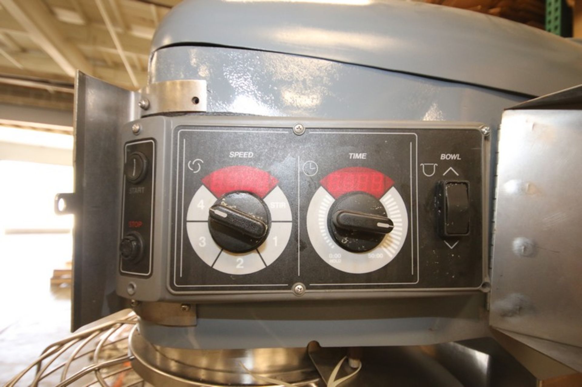 Hobart Vertical Mixer, Model H1400, SN 31-13-80-561, 200-240 3 Phase, with Digital Controls (INV# - Image 9 of 10