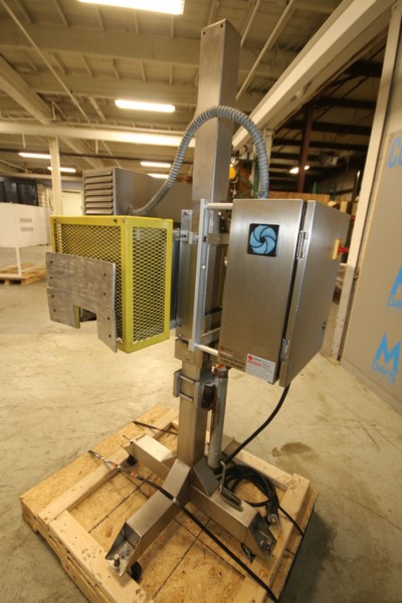 Axon Electric S/S Shrink Sleeve Heat Tunnel, Model E7 24 SRB2, SN E-051139, with 7" W x 7" H - Image 6 of 11