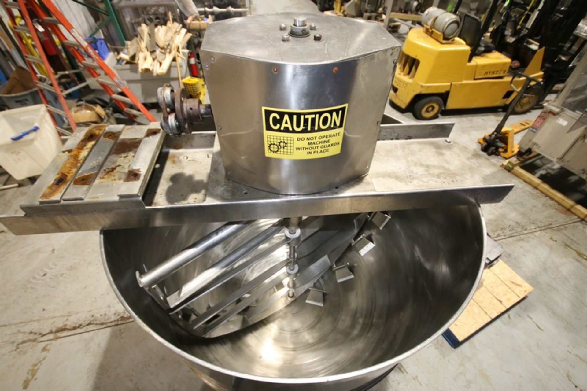 Groen 500 Gallon Jacketed S/S Kettle, Model 500, SN & BN 23122, with Bottom & Side Scrape Surface - Image 5 of 16