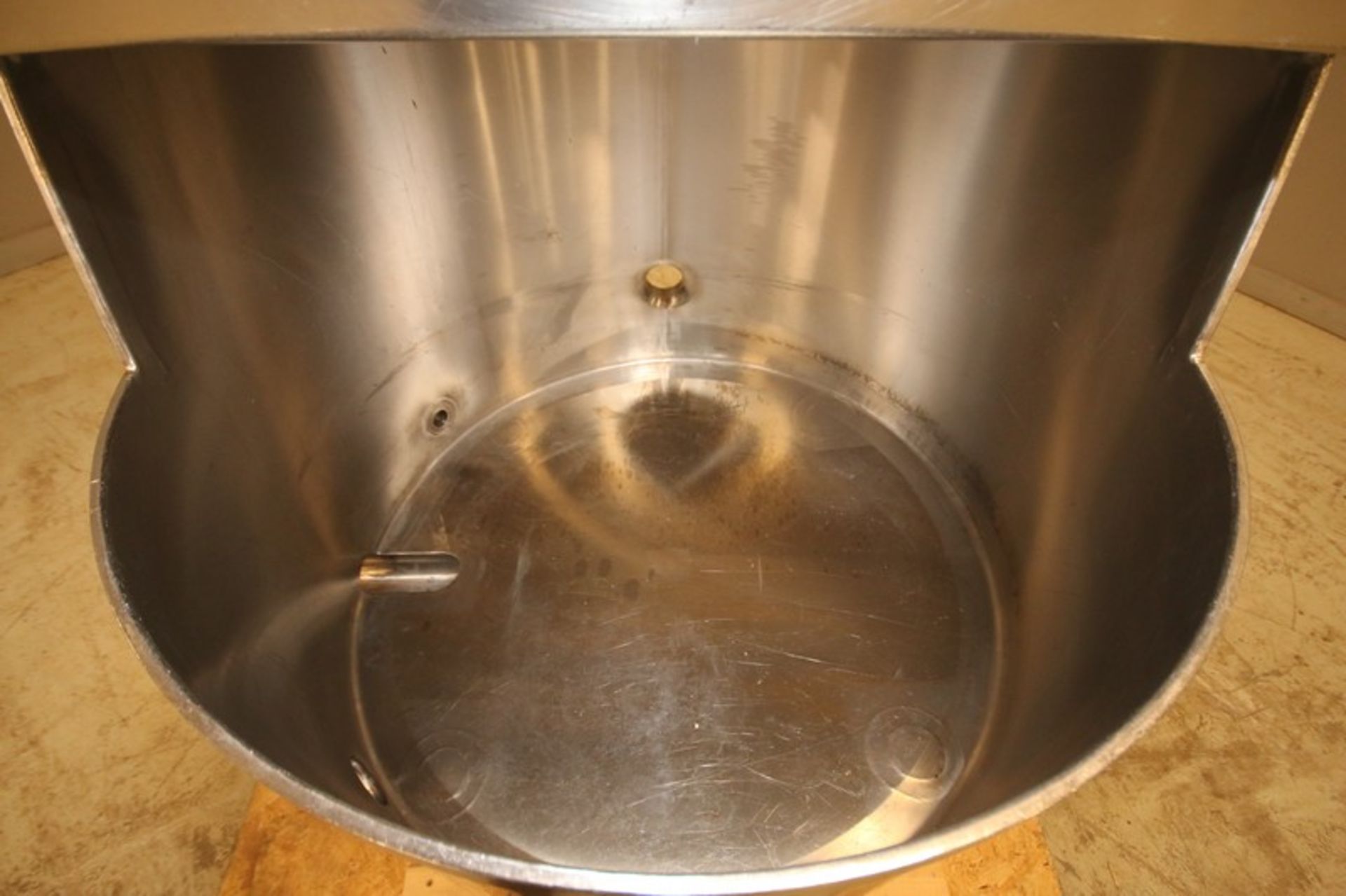 Aprox. 50 Gal. S/S Balance Tank, with Hinged Lid, (7) 2" CT Top Connections, (2) 2" & 2.5" - Image 2 of 7
