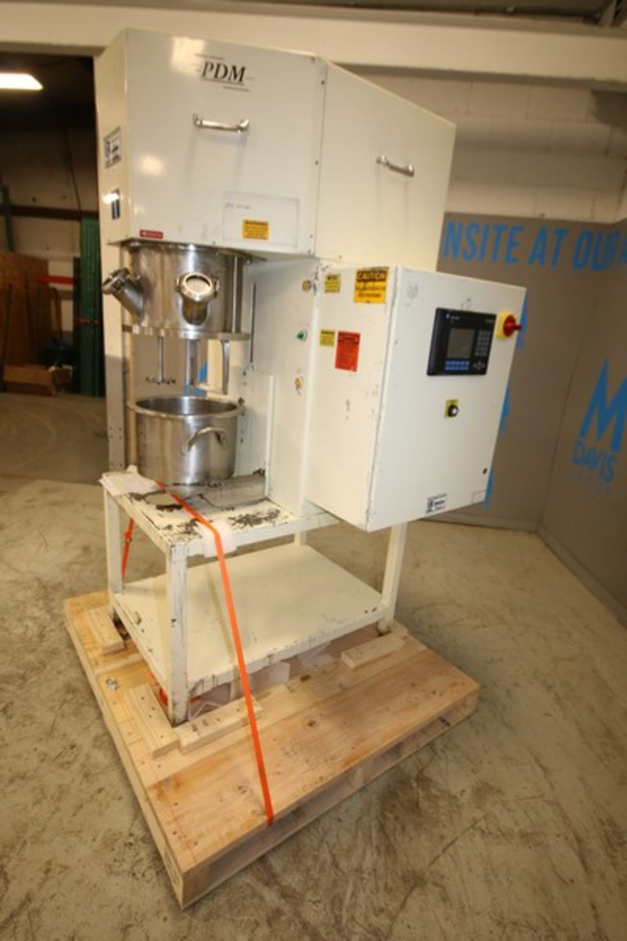 Ross Planetary Mixer, Model PDM-4, SN 104097, with Stirrer & Disperser, 14" W x 8" D S/S Mixing - Image 5 of 12