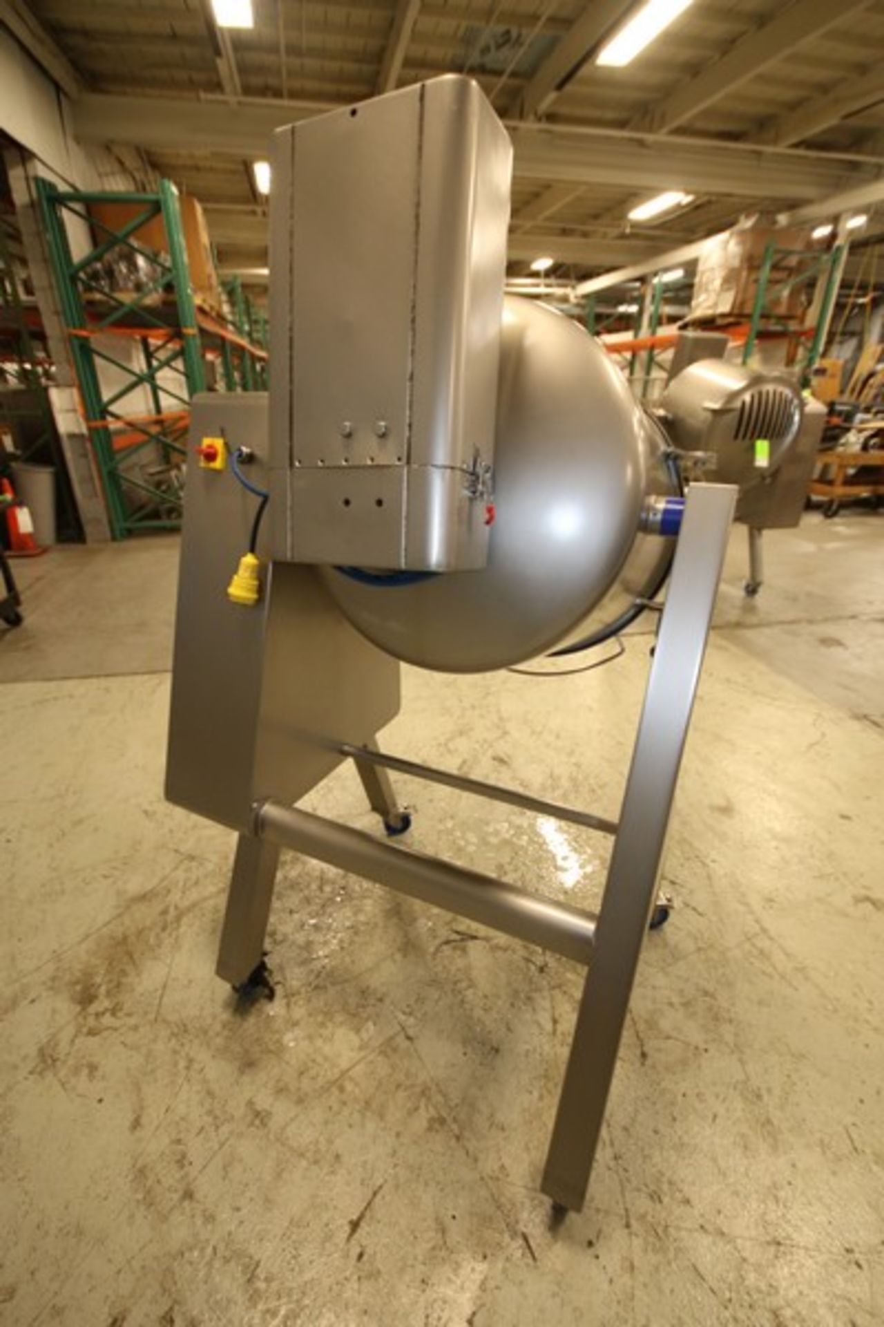 2020 Vakona, 250L Portable S/S Mixer, Model FM-250-STL, with Tilt Capability Hinged Lid & - Image 4 of 8